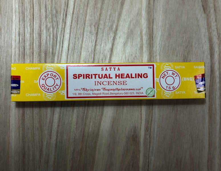 Incienso Spiritual Healing Satya